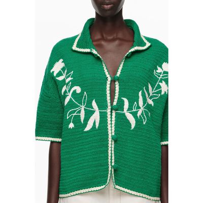 BIMBA Y LOLA BIMBA Y LOLA Embroidered Knit Sweater
