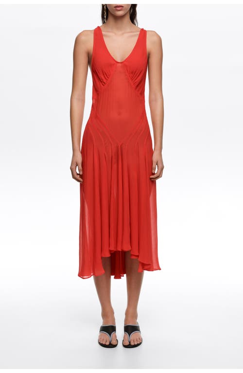 BIMBA Y LOLA BIMBA Y LOLA Fluid Cross-Back Dress