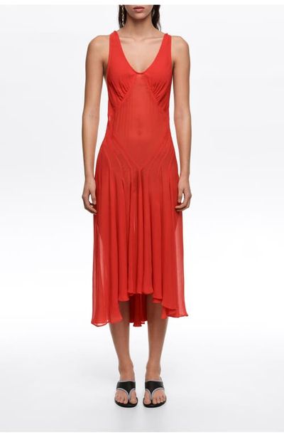 BIMBA Y LOLA BIMBA Y LOLA Fluid Cross-Back Dress