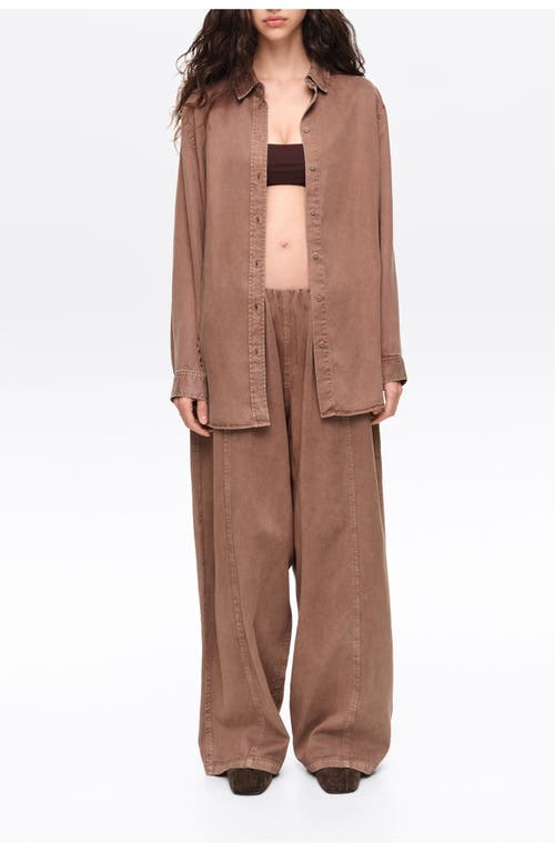 BIMBA Y LOLA BIMBA Y LOLA Fluid wide-leg denim trousers