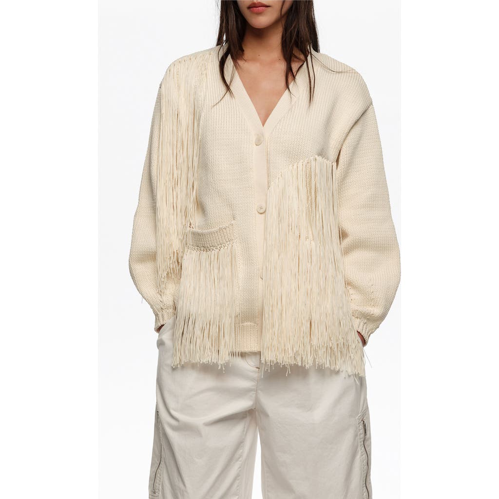 BIMBA Y LOLA BIMBA Y LOLA Fringe-Detail Cardigan