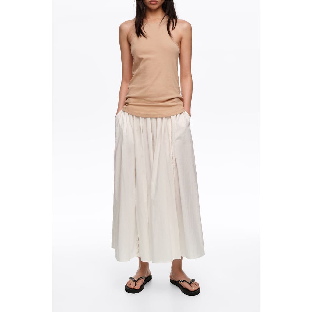 BIMBA Y LOLA BIMBA Y LOLA Gathered Voluminous Cotton Skirt