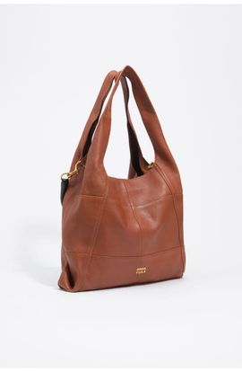 BIMBA Y LOLA BIMBA Y LOLA Large Patchwork Leather Tote