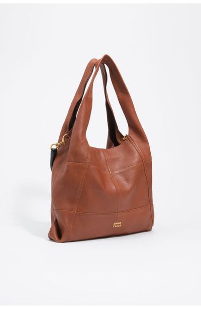 BIMBA Y LOLA BIMBA Y LOLA Large Patchwork Leather Tote