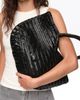 BIMBA Y LOLA BIMBA Y LOLA Large Plaited Leather Shopper Bag - 5