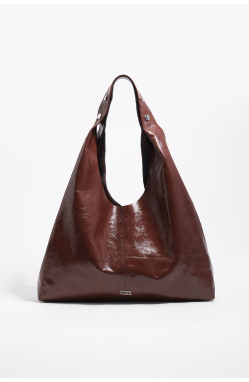 BIMBA Y LOLA BIMBA Y LOLA Leather Maxi Bikini Paper Bag