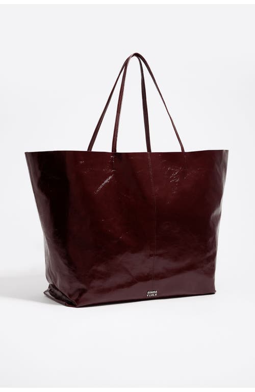 BIMBA Y LOLA BIMBA Y LOLA Leather Maxi Shopper Bag