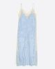 BIMBA Y LOLA BIMBA Y LOLA Light Slip Dress With Contrast Lace Trim - 4