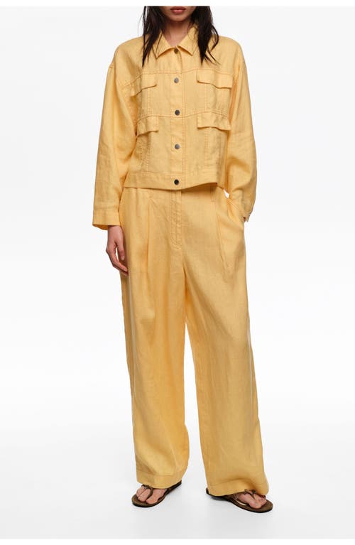 BIMBA Y LOLA BIMBA Y LOLA Linen Boxy Jacket