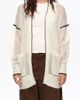 BIMBA Y LOLA BIMBA Y LOLA Long Mohair Cardigan with Contrast Trim - 1