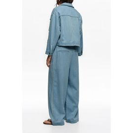 BIMBA Y LOLA BIMBA Y LOLA Loose-Fit Washed Denim Trousers