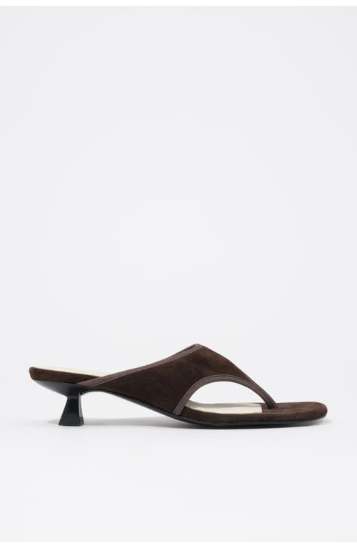BIMBA Y LOLA BIMBA Y LOLA Low-Heel Suede Sandals