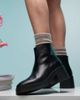 Bimba Y Lola BIMBA Y LOLA low heel ankle boots in black - 1