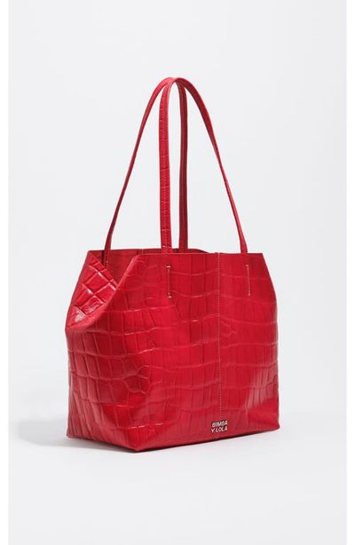 BIMBA Y LOLA BIMBA Y LOLA Medium Leather Shopper Bag