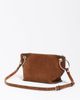 BIMBA Y LOLA BIMBA Y LOLA Medium Suede Trapecio Bag - 5