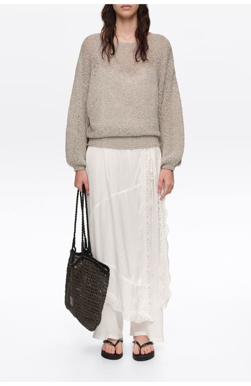 BIMBA Y LOLA BIMBA Y LOLA Metallic Batwing Sweater