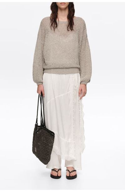 BIMBA Y LOLA BIMBA Y LOLA Metallic Batwing Sweater
