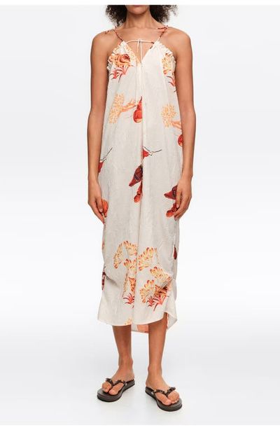 BIMBA Y LOLA BIMBA Y LOLA Midi Dress With Adjustable Straps