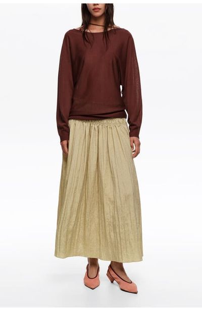 BIMBA Y LOLA BIMBA Y LOLA Mini Dots Ruched Flare Skirt