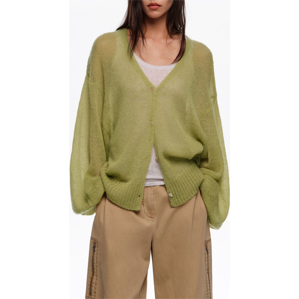 BIMBA Y LOLA BIMBA Y LOLA Mohair And Wool Long Cardigan