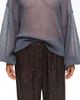 BIMBA Y LOLA BIMBA Y LOLA Mohair Boat-Neck Oversize Sweater - 2