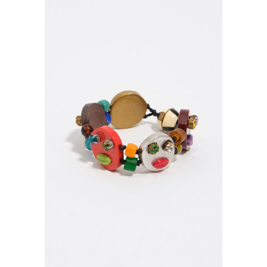 BIMBA Y LOLA BIMBA Y LOLA Multicolor Masks And Glass Bracelet