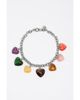 BIMBA Y LOLA BIMBA Y LOLA Multicolor Resin Hearts Necklace - 1