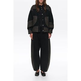 BIMBA Y LOLA BIMBA Y LOLA Oversize Two-Tone Denim Jacket