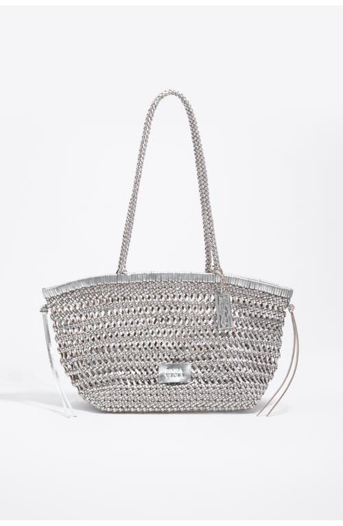 BIMBA Y LOLA BIMBA Y LOLA Plaited Leather Shopper Bag