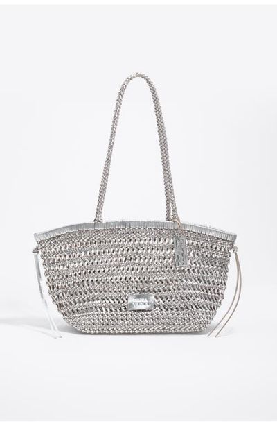 BIMBA Y LOLA BIMBA Y LOLA Plaited Leather Shopper Bag