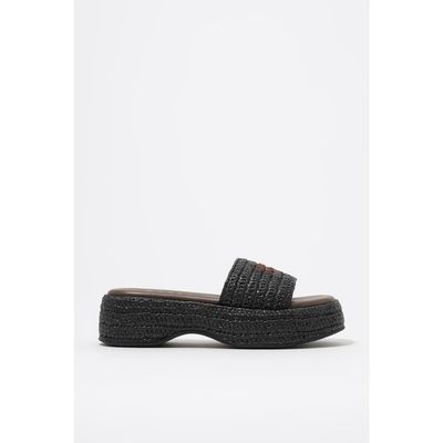 BIMBA Y LOLA BIMBA Y LOLA Raffia Platform Sandals