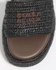 BIMBA Y LOLA BIMBA Y LOLA Raffia Platform Sandals - 2
