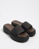 BIMBA Y LOLA BIMBA Y LOLA Raffia Platform Sandals - 3
