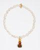 BIMBA Y LOLA BIMBA Y LOLA Resin Rabbit And Pearl Necklace - 1