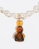 BIMBA Y LOLA BIMBA Y LOLA Resin Rabbit And Pearl Necklace - 2