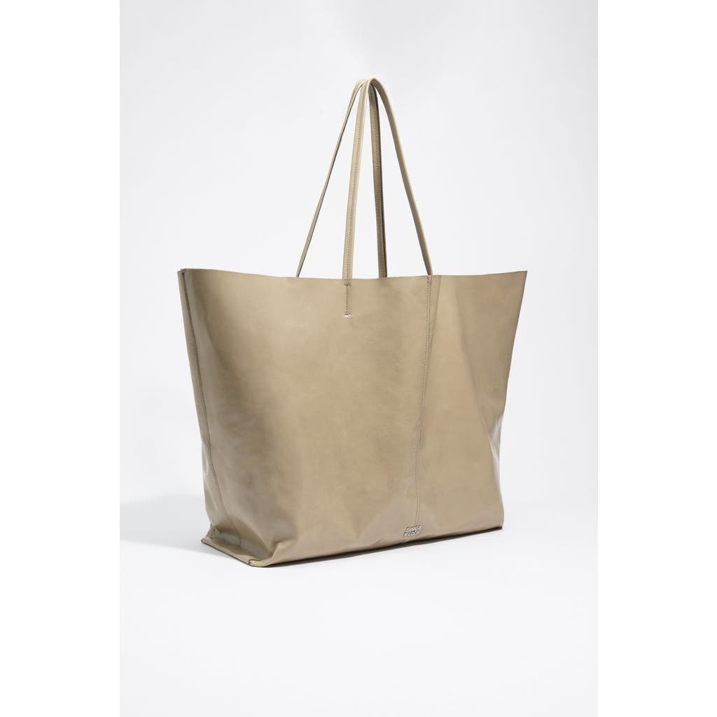 BIMBA Y LOLA BIMBA Y LOLA Shiny leather maxi shopper bag
