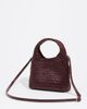 BIMBA Y LOLA BIMBA Y LOLA Small Plaited Leather Paper Bag - 3