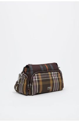 BIMBA Y LOLA BIMBA Y LOLA Small Tartan Pocket Bag