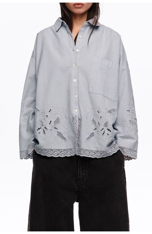 BIMBA Y LOLA BIMBA Y LOLA Straight-fit Shirt With Embroidery