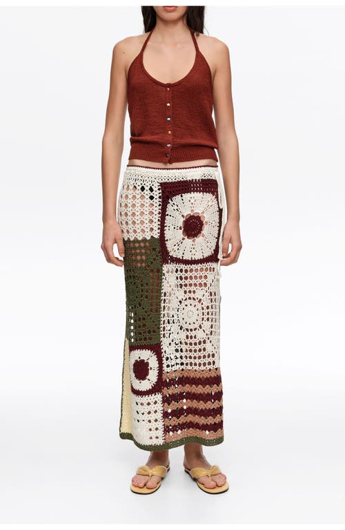 BIMBA Y LOLA BIMBA Y LOLA Straight Crochet Skirt