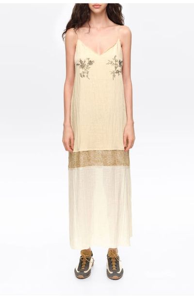 BIMBA Y LOLA BIMBA Y LOLA Straight midi dress with stones