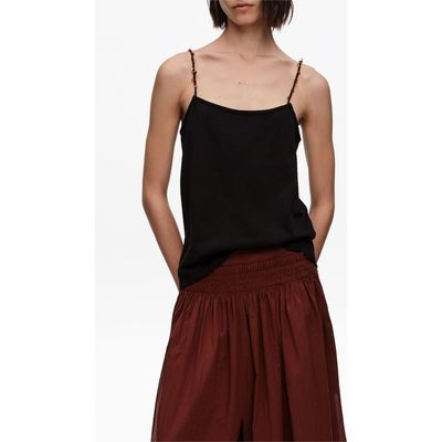 BIMBA Y LOLA BIMBA Y LOLA Strappy Top With Decorative Stones