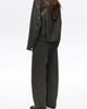 BIMBA Y LOLA BIMBA Y LOLA Striped Oversize Denim Jacket - 4