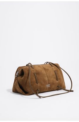 BIMBA Y LOLA BIMBA Y LOLA Suede Lolita Shoulder Bag