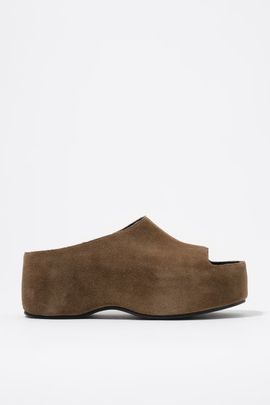 BIMBA Y LOLA BIMBA Y LOLA Suede Platform Sandals
