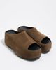 BIMBA Y LOLA BIMBA Y LOLA Suede Platform Sandals - 3