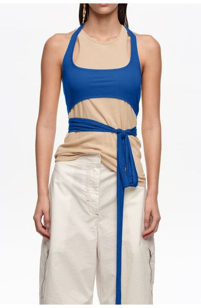 BIMBA Y LOLA BIMBA Y LOLA Top With Overlay Piece