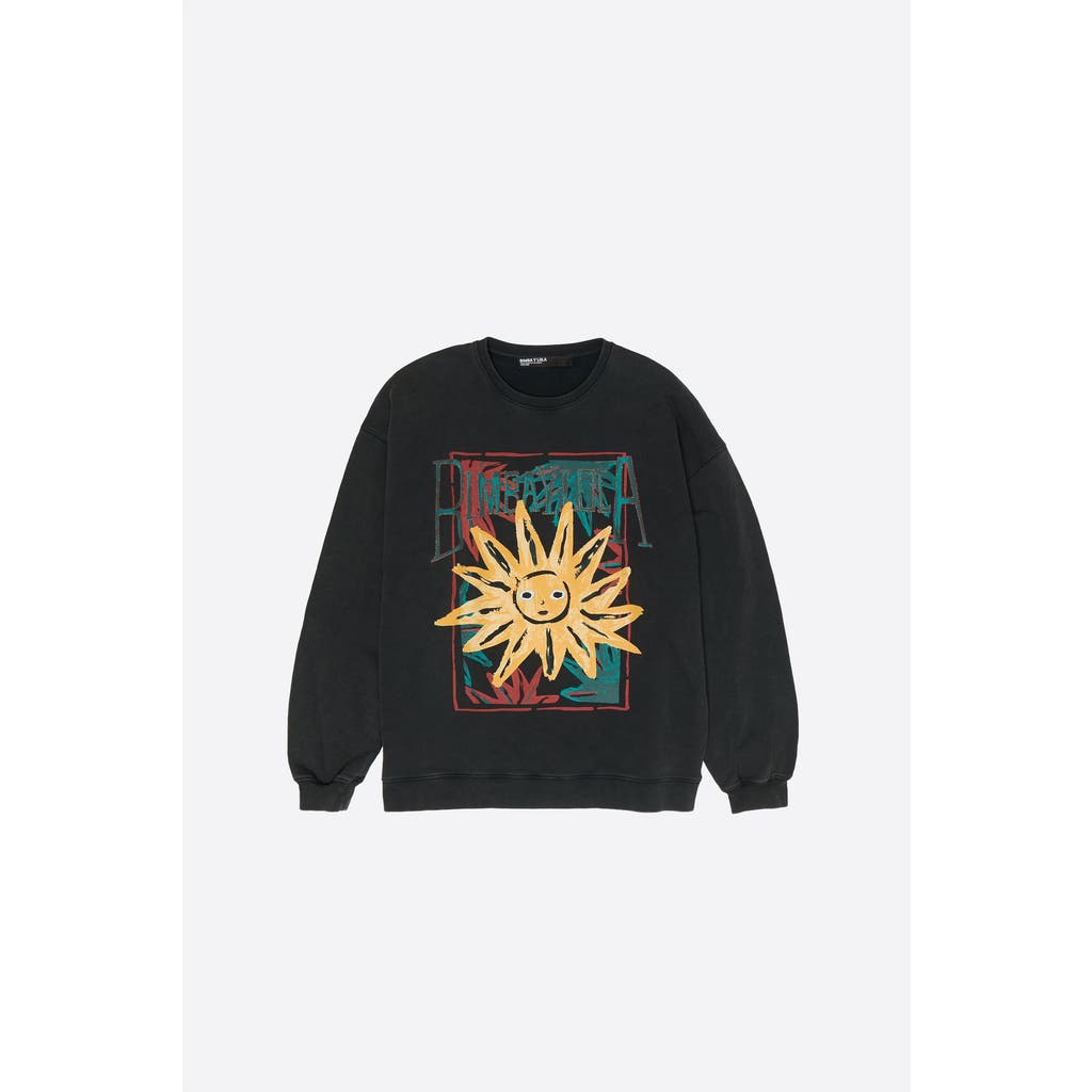 BIMBA Y LOLA BIMBA Y LOLA Toweling Sun Logo Sweatshirt