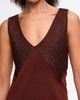 BIMBA Y LOLA BIMBA Y LOLA Two-Material A-Line Knit Dress - 2