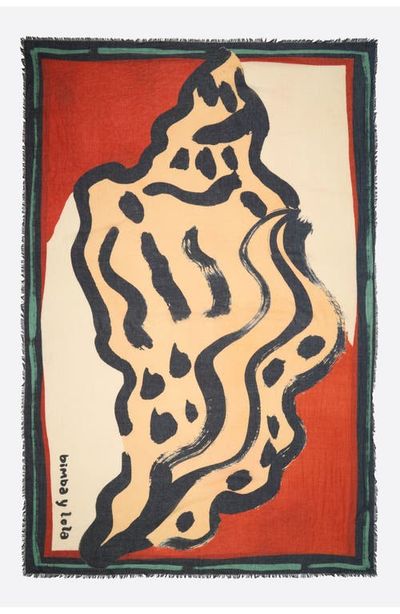 BIMBA Y LOLA BIMBA Y LOLA Washed Cotton Seashell Sarong